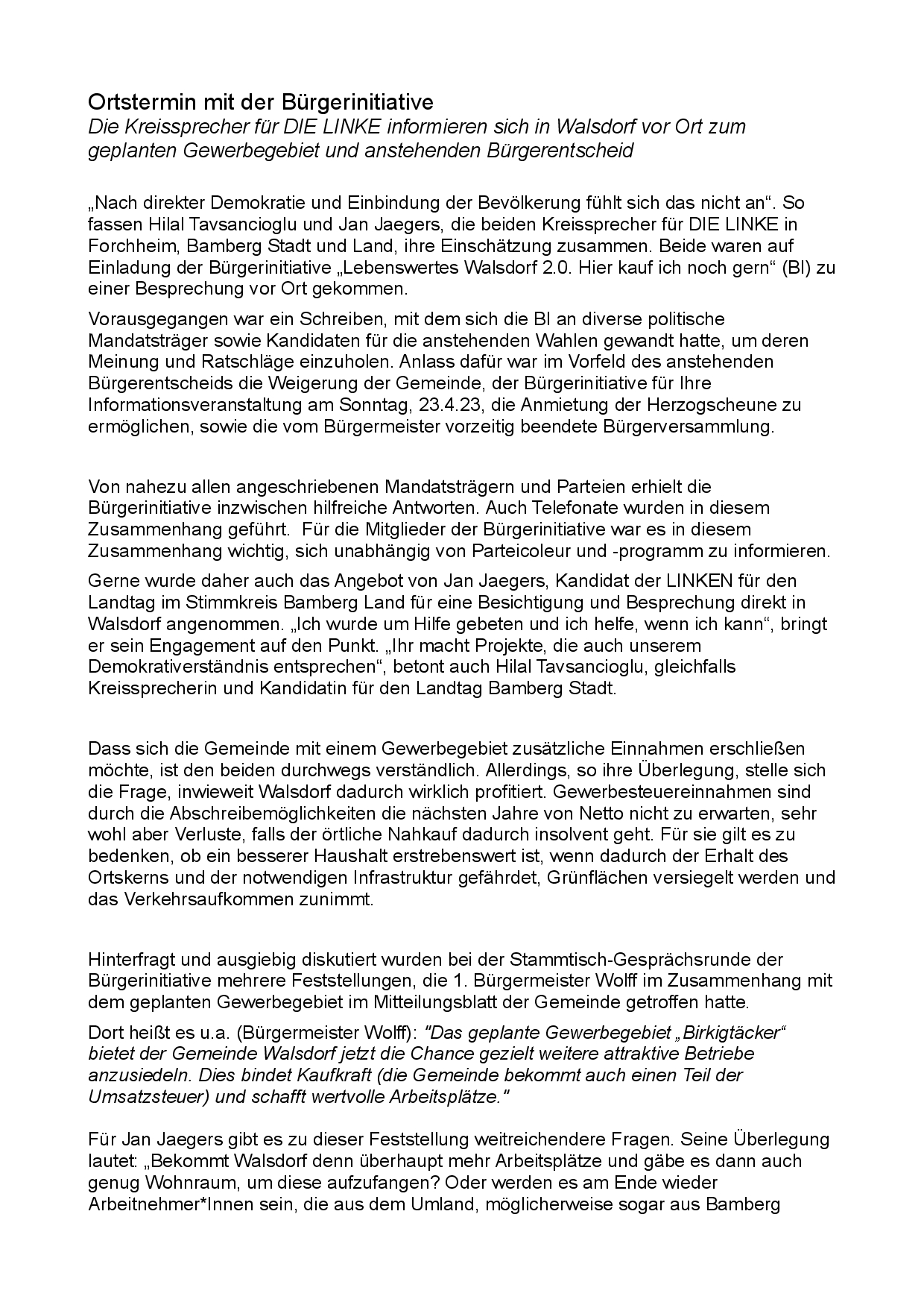 Text als Bild Ortstermin mit DIE LINKE_und Rückmeldungen_FINAL-001